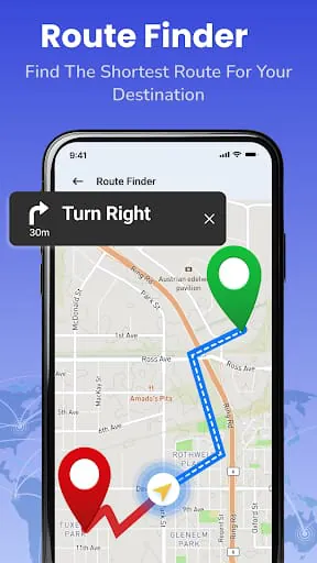 GPS Navigation Live Earth Maps