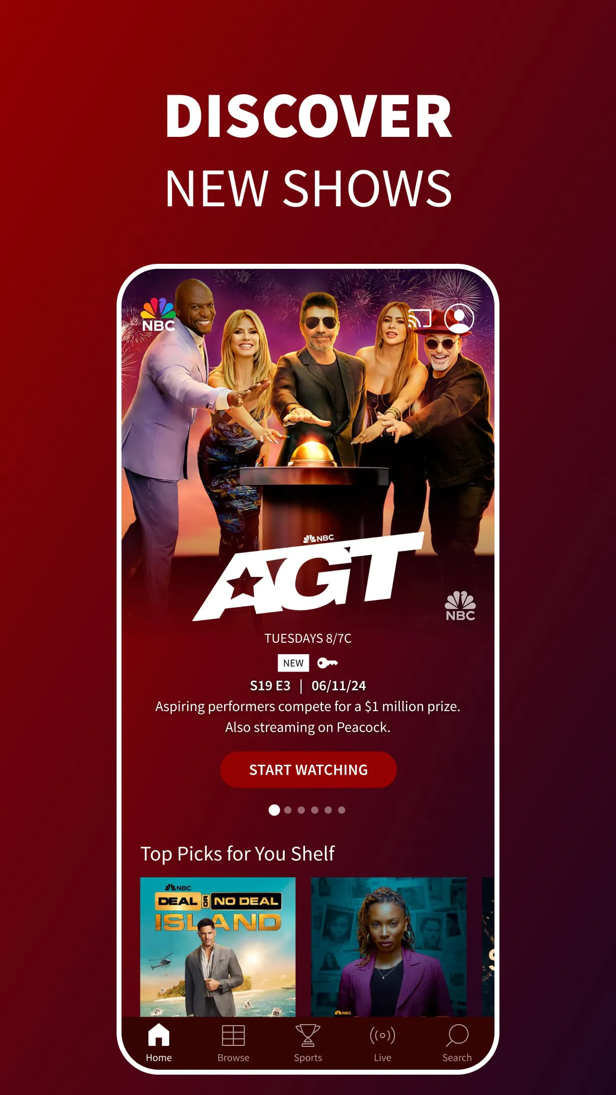 The NBC App - Stream TV Shows