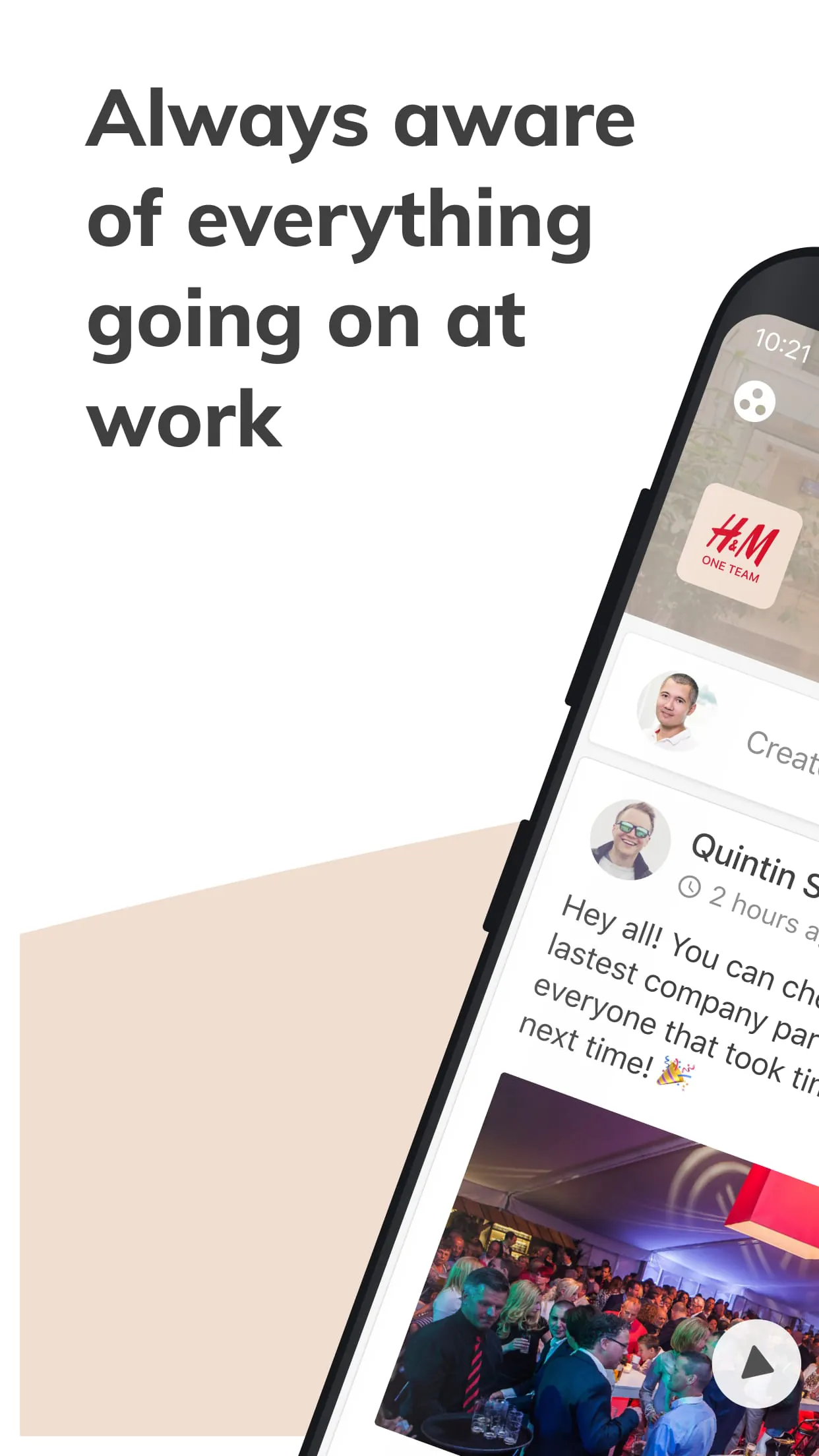 H&M One Team - Employee App