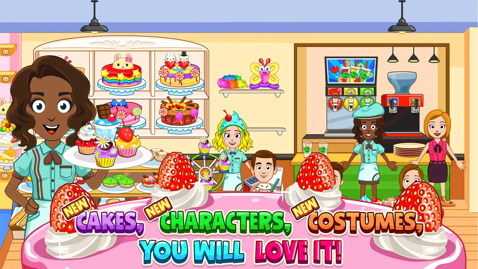 My Town: Bakery - Cook game