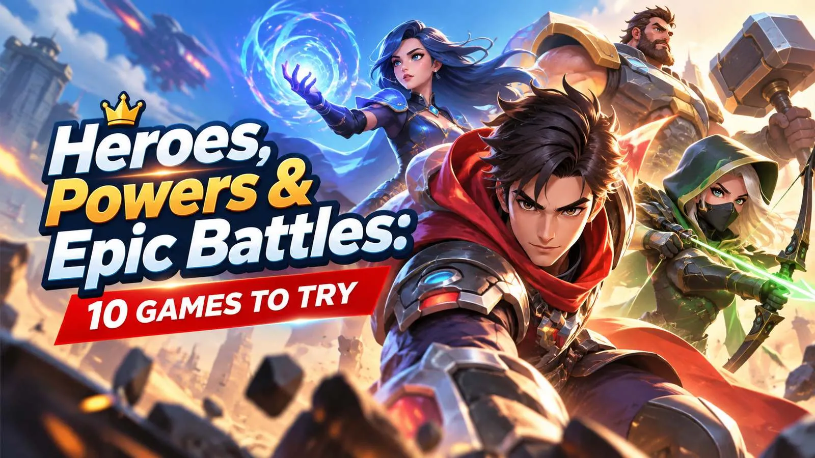 Heroes, Powers & Epic Battles: 10 Games to Try