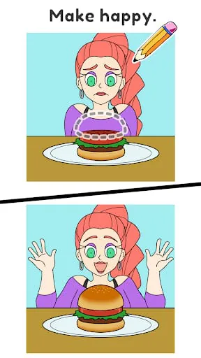 Draw Happy Dance : Puzzle Game