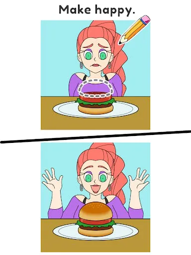 Draw Happy Dance : Puzzle Game