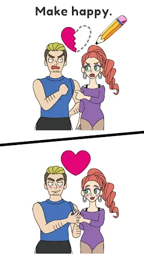 Draw Happy Dance : Puzzle Game