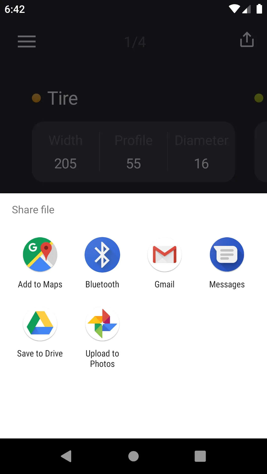 Tire Size Calculator: Car tool