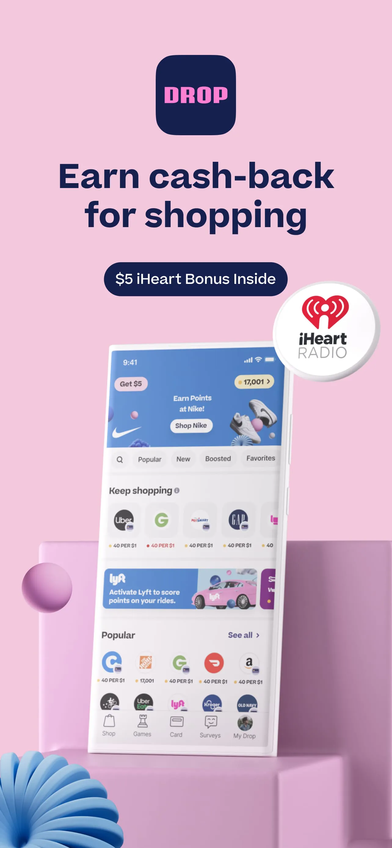 Drop: Shop Cash Back & Rewards