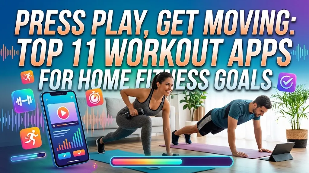 Press Play, Get Moving: Top 11 Workout Apps for Home Fitness Goals