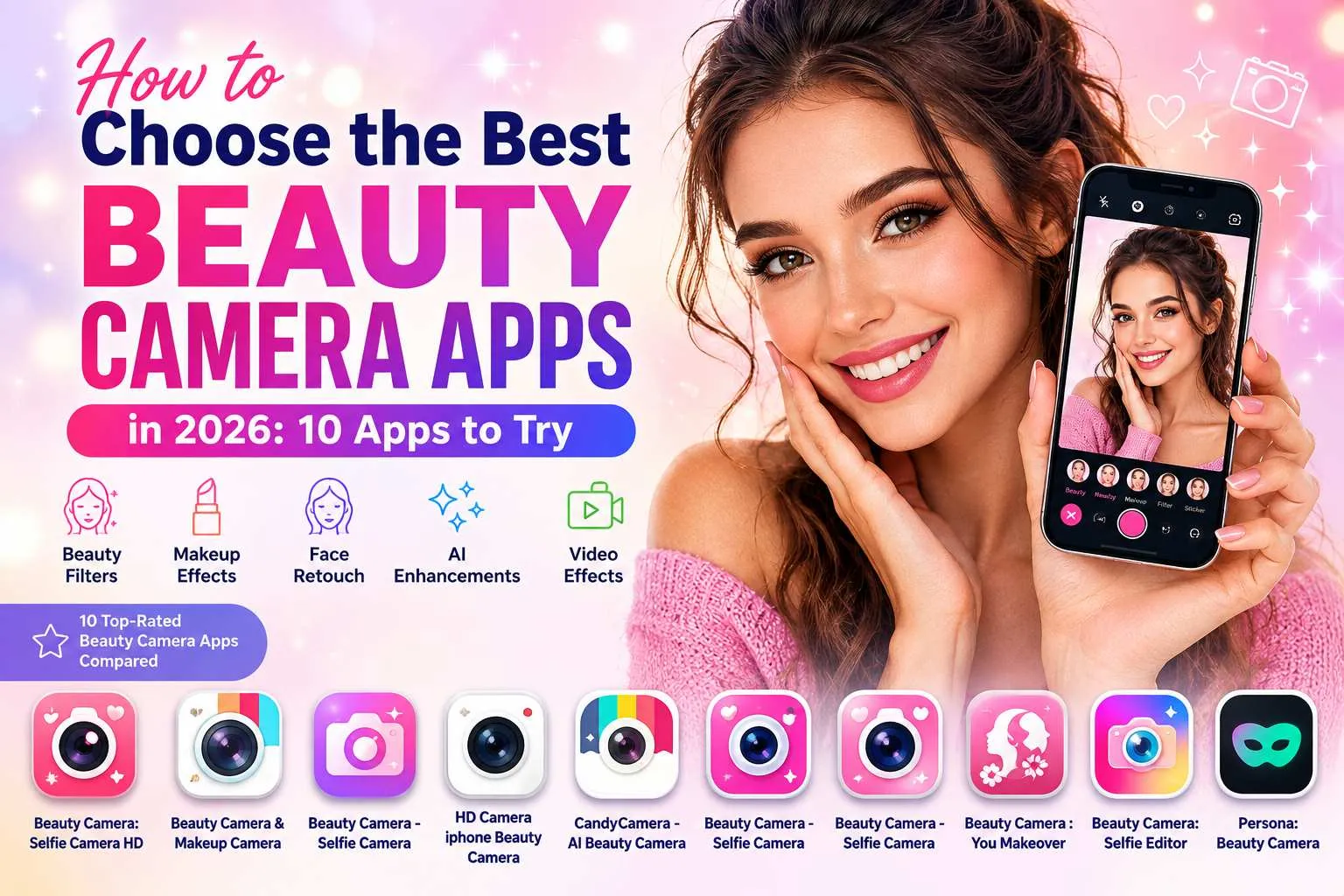 How to Choose the Best Beauty Camera Apps in 2026: 10 Apps to Try
