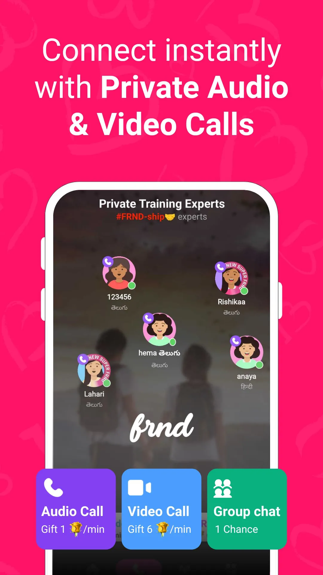 FRND: Talk to Friends Online