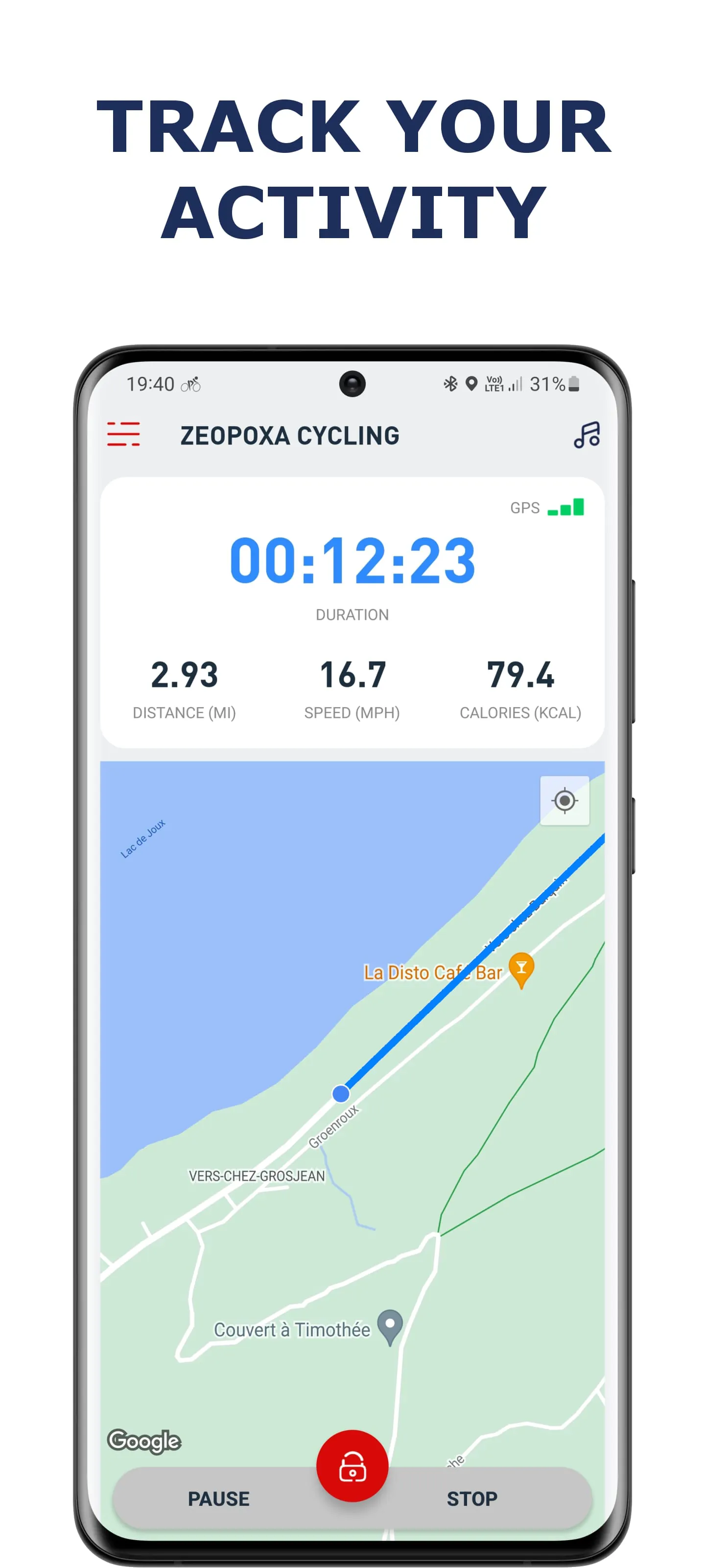 Cycling app — Bike Tracker