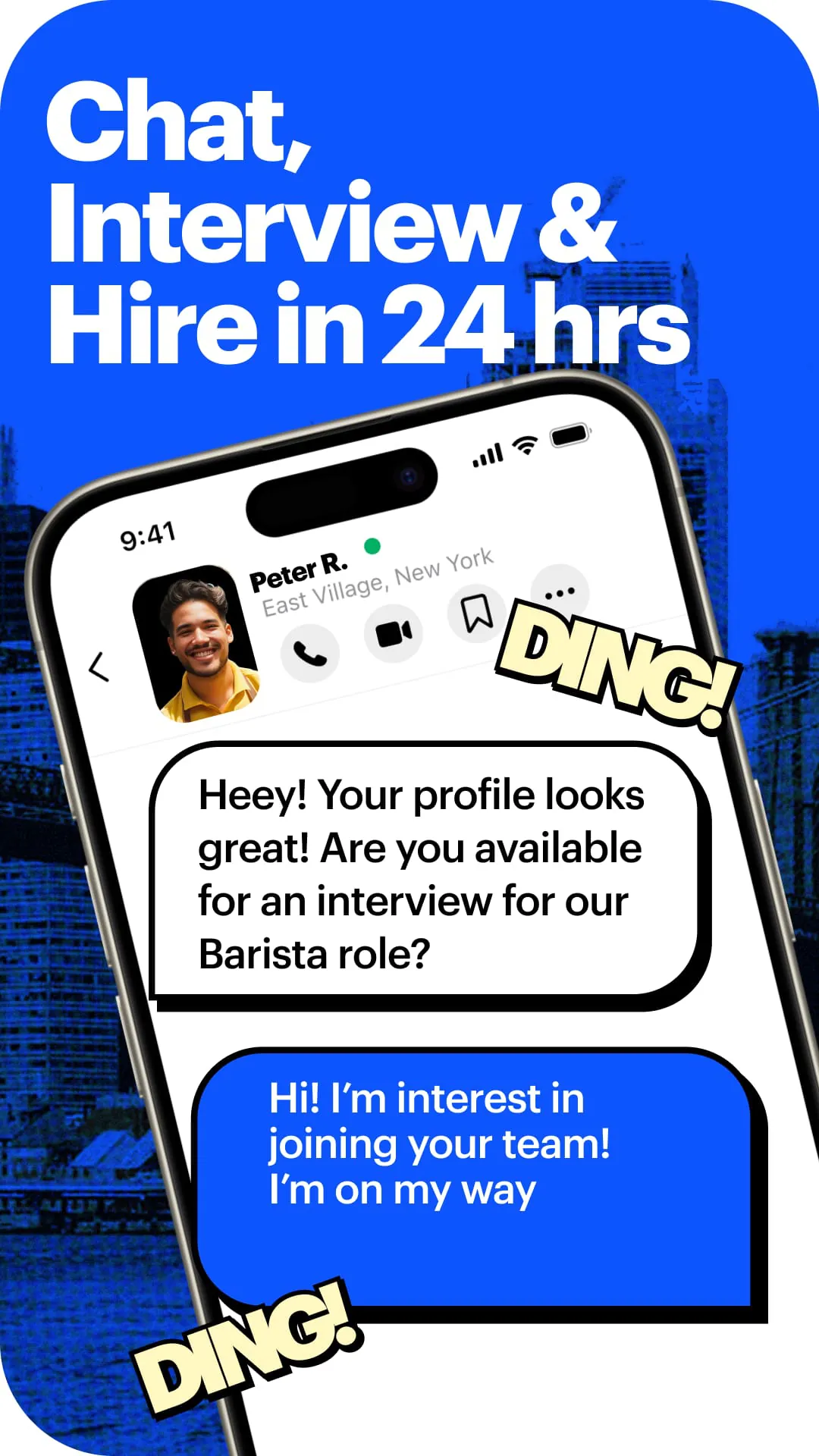 JOB TODAY: Hire in 24 Hours