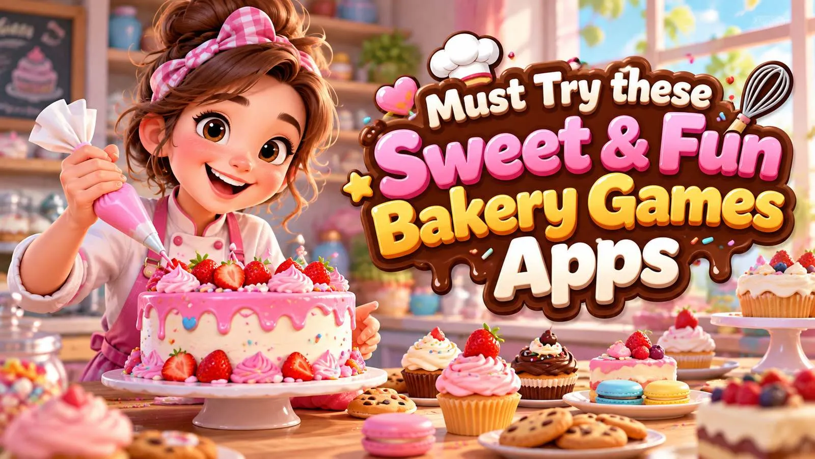 Must Try these Sweet & Fun Bakery Games Apps