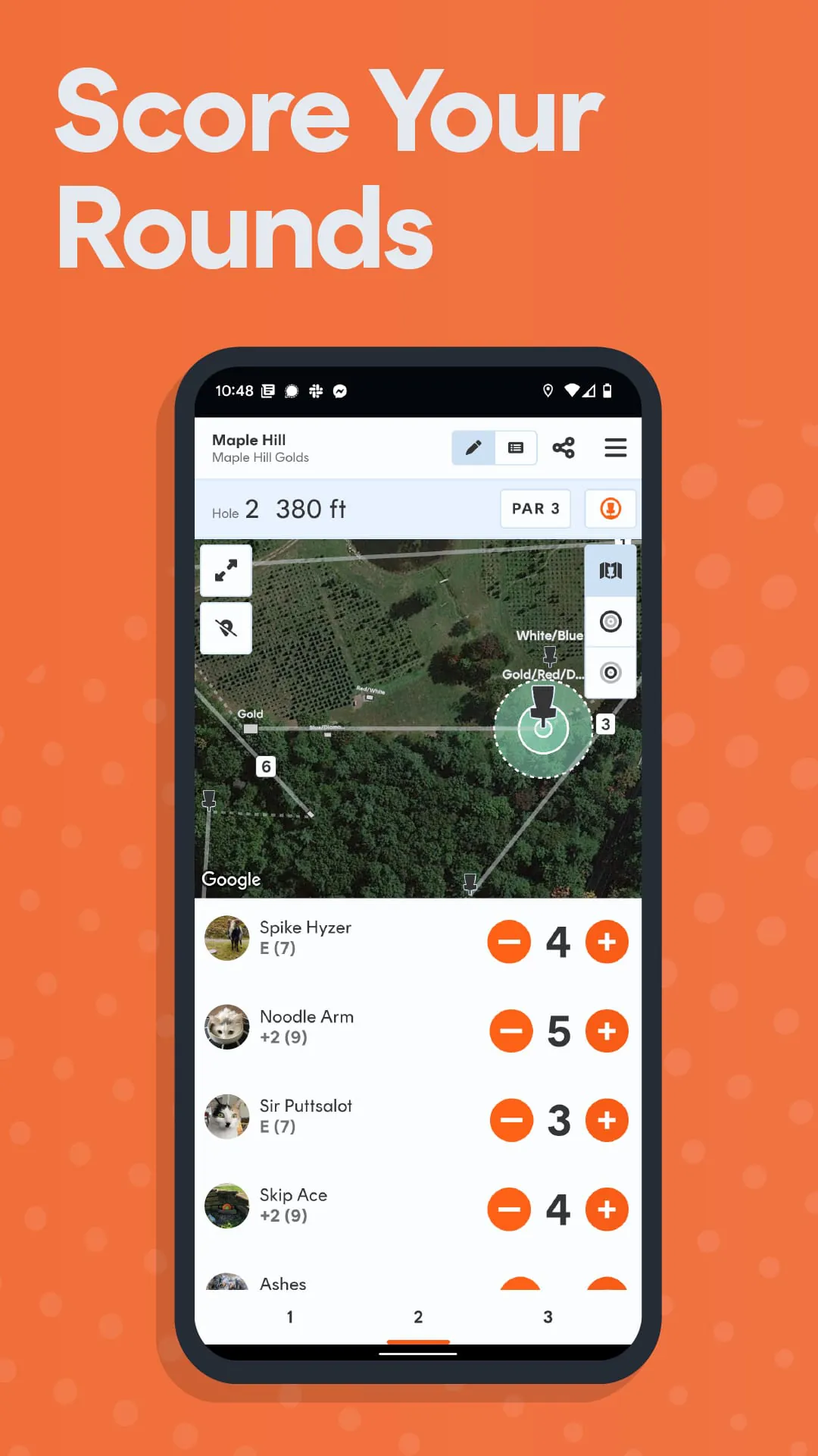 UDisc Disc Golf App