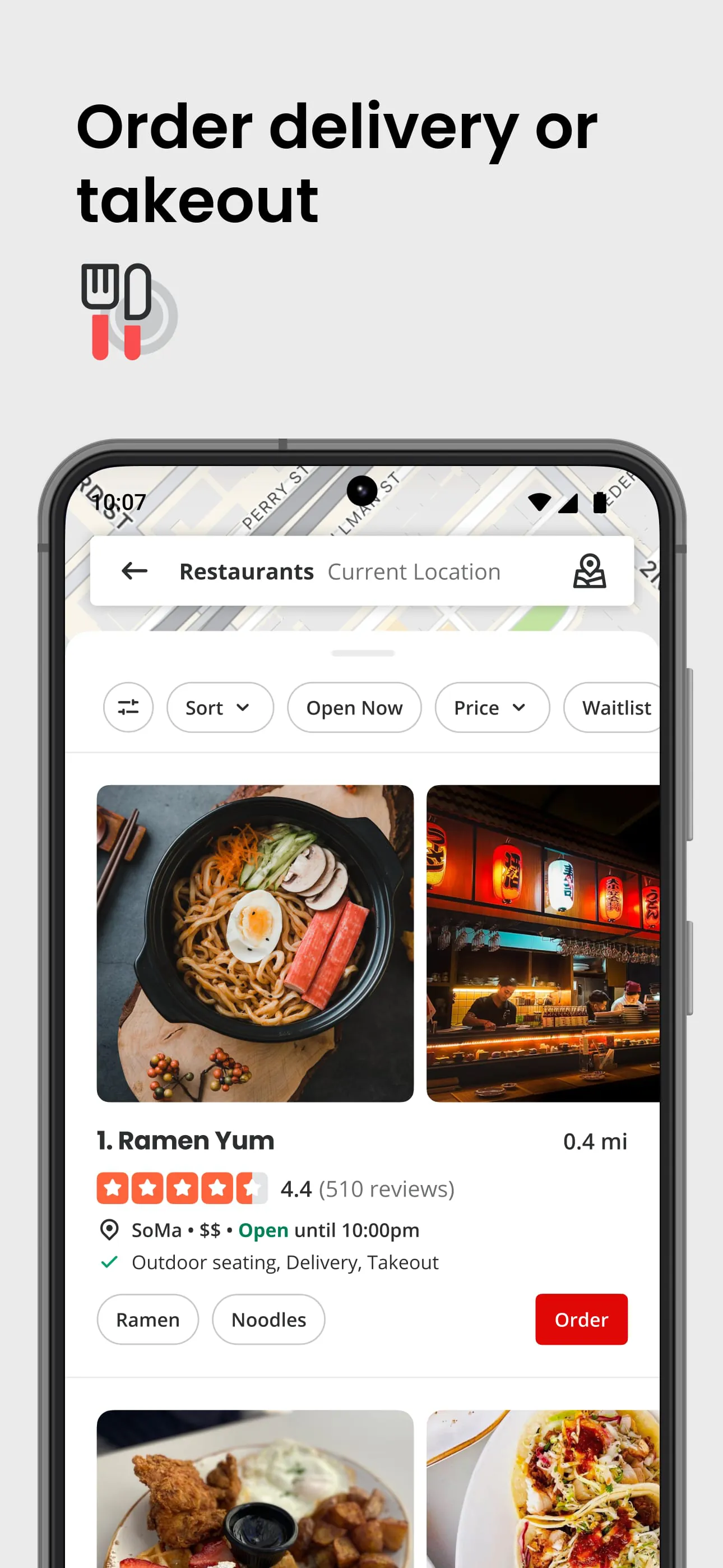 Yelp: Food, Delivery & Reviews