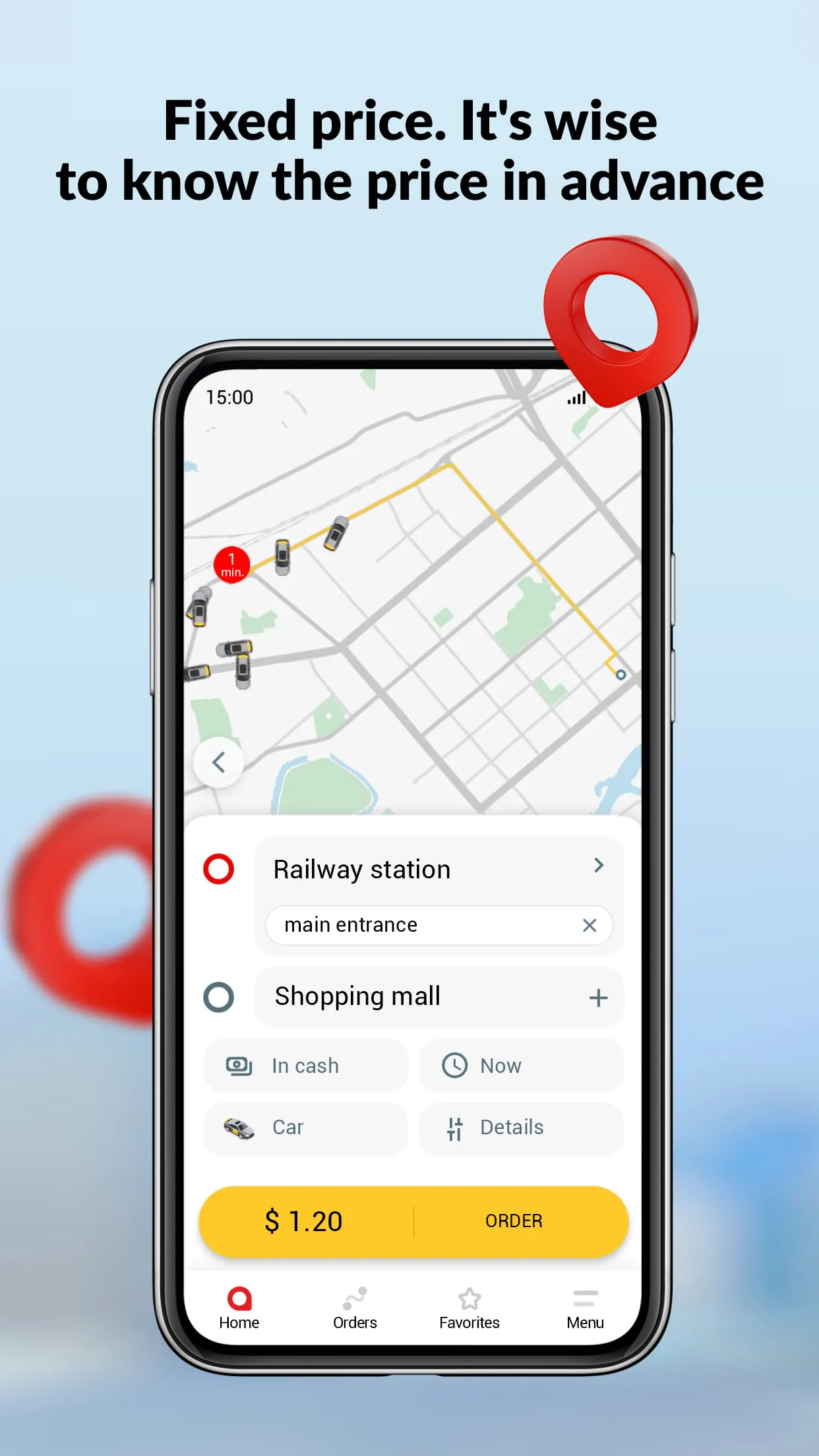 maxim — order a taxi & food