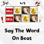 Say The Word On Beat: Fun Game