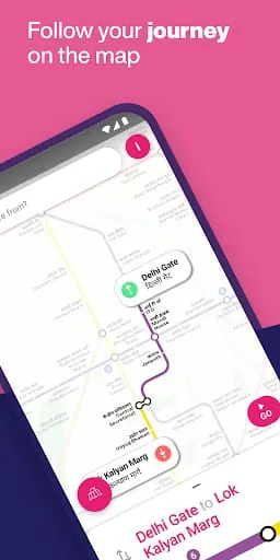 Delhi Metro Map & Routing