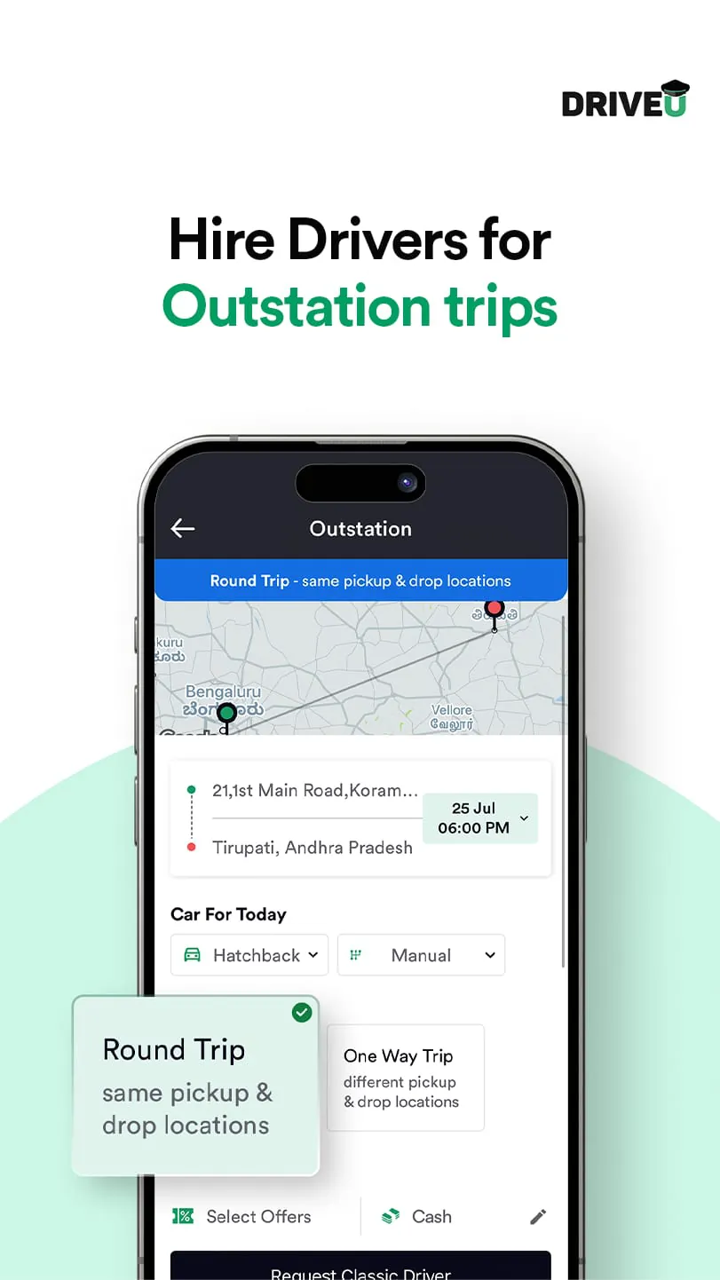 DriveU: Drivers & Car Services