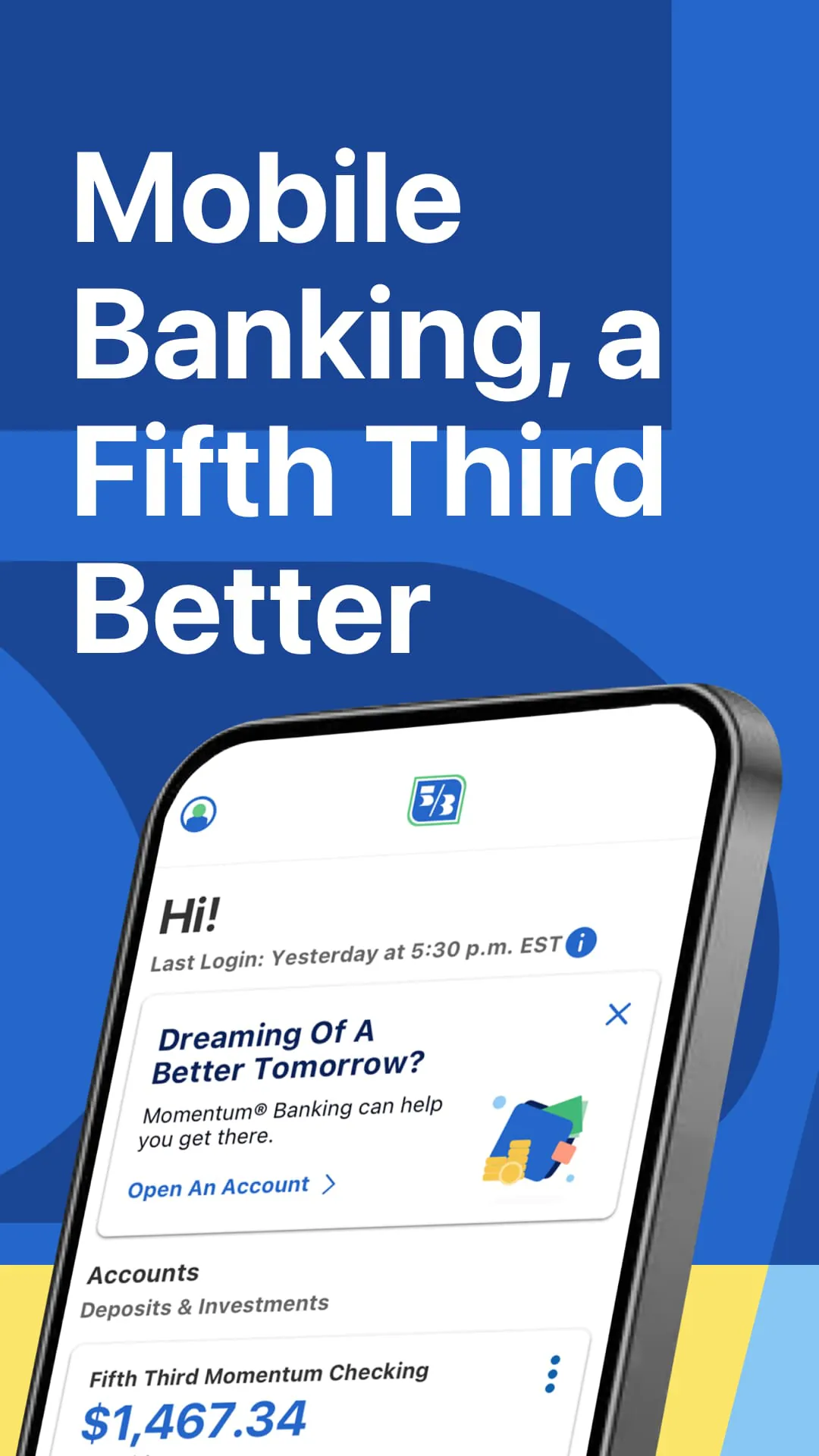 Fifth Third: 53 Mobile Banking
