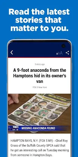 FOX 5 New York: News