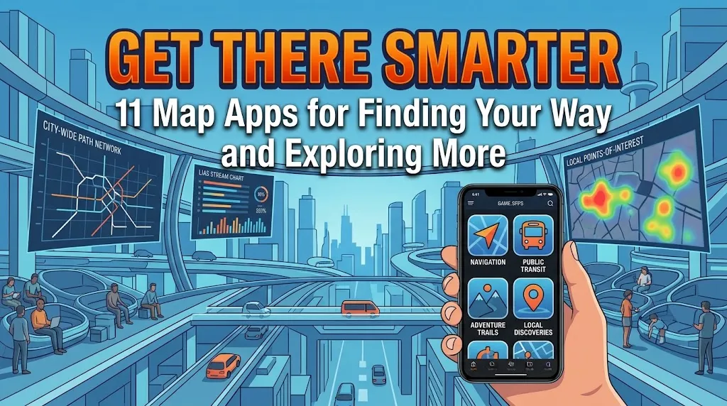 Get There Smarter: 11 Map Apps for Finding Your Way and Exploring More