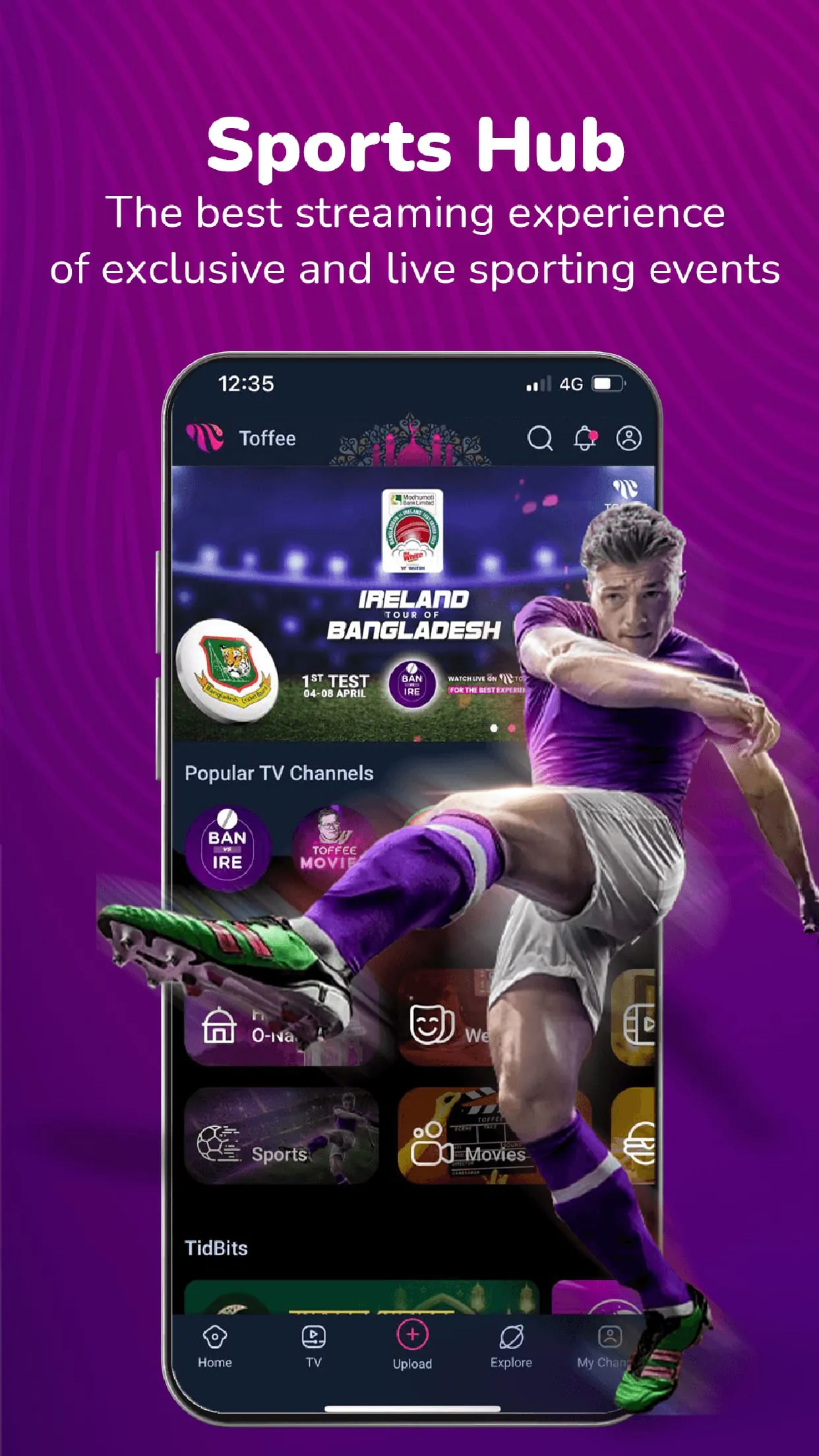 Toffee – Sports, Movies, Drama