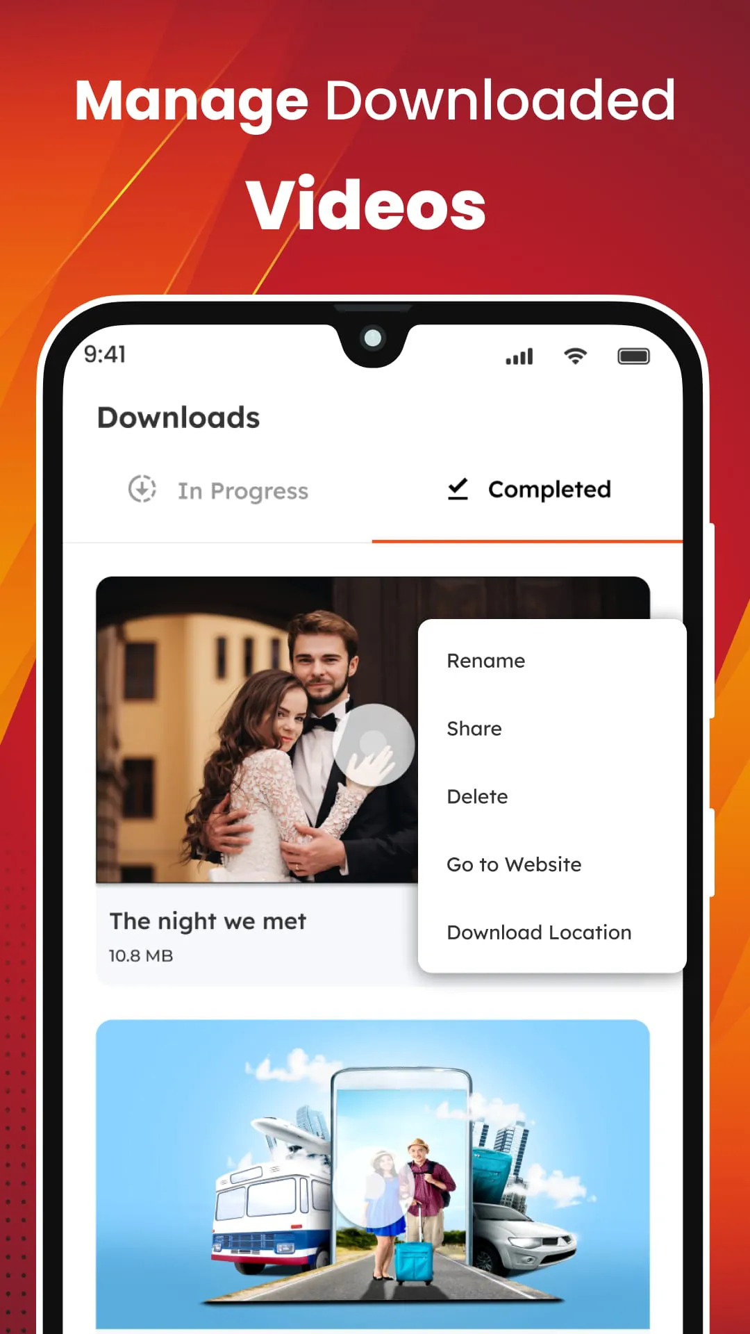 Download video and 4k Player