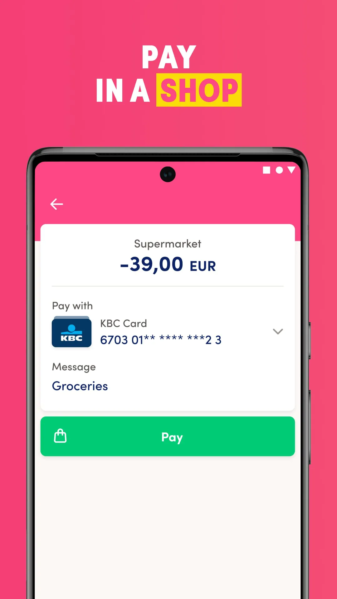 Payconiq by Bancontact
