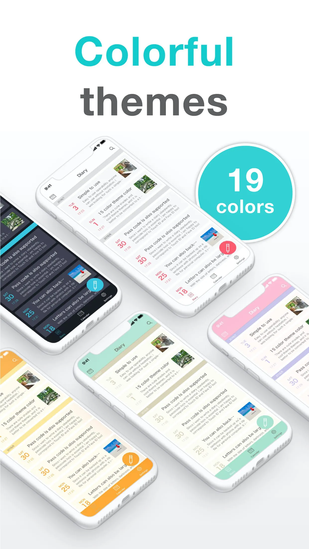 Simple Diary - journal w/ lock