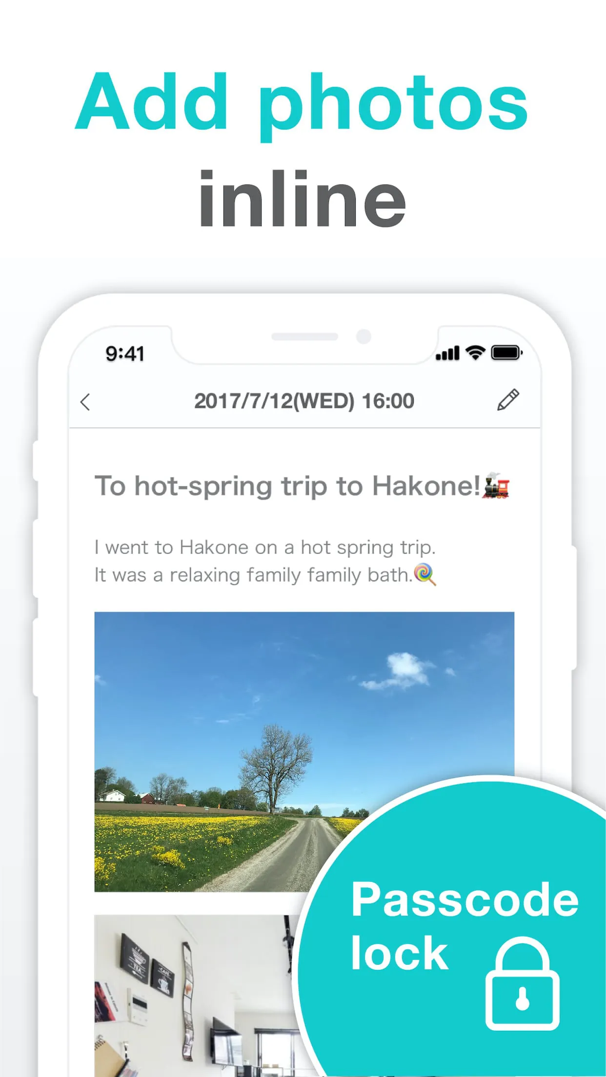 Simple Diary - journal w/ lock