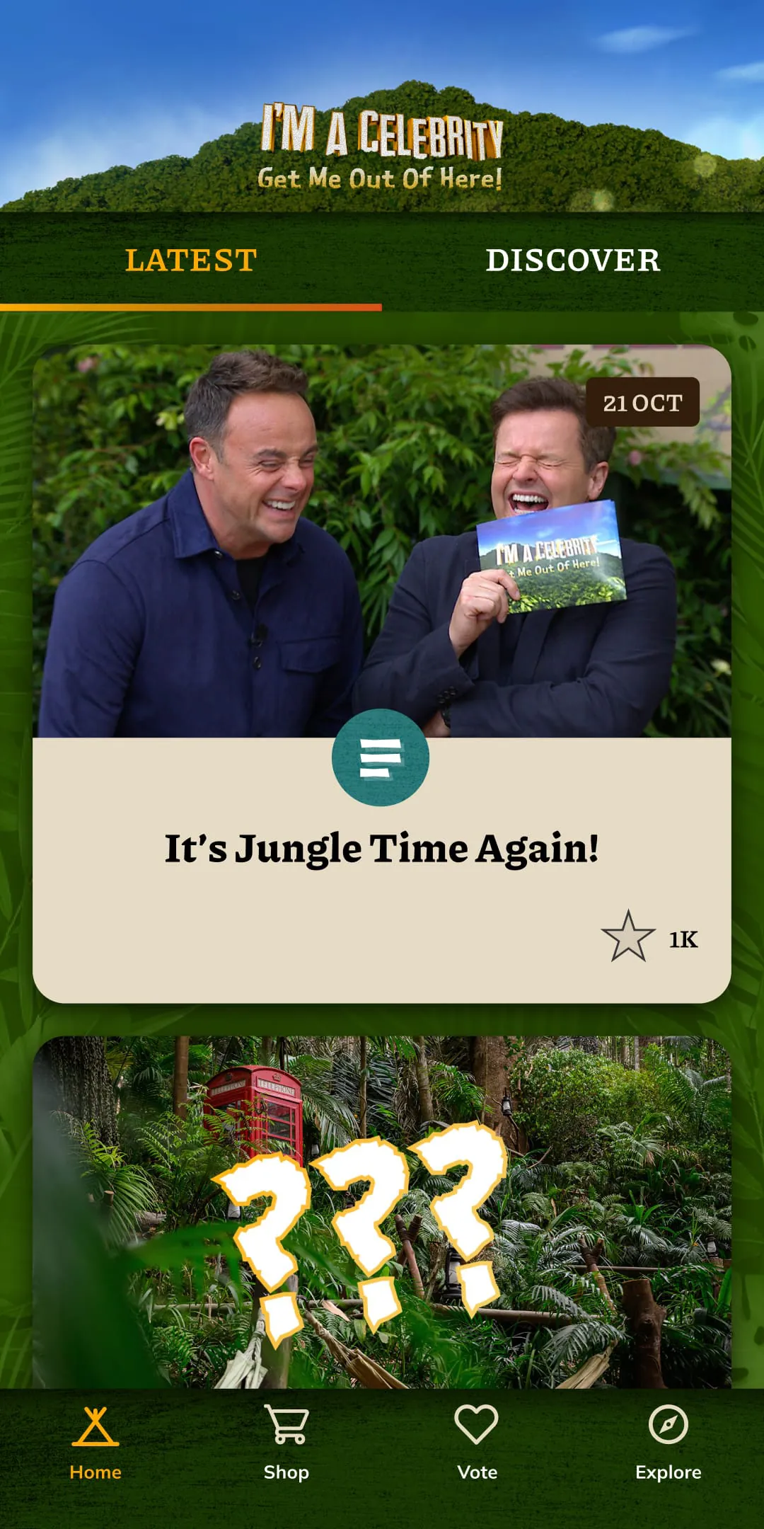 I'm A Celeb Get Me Outta Here!