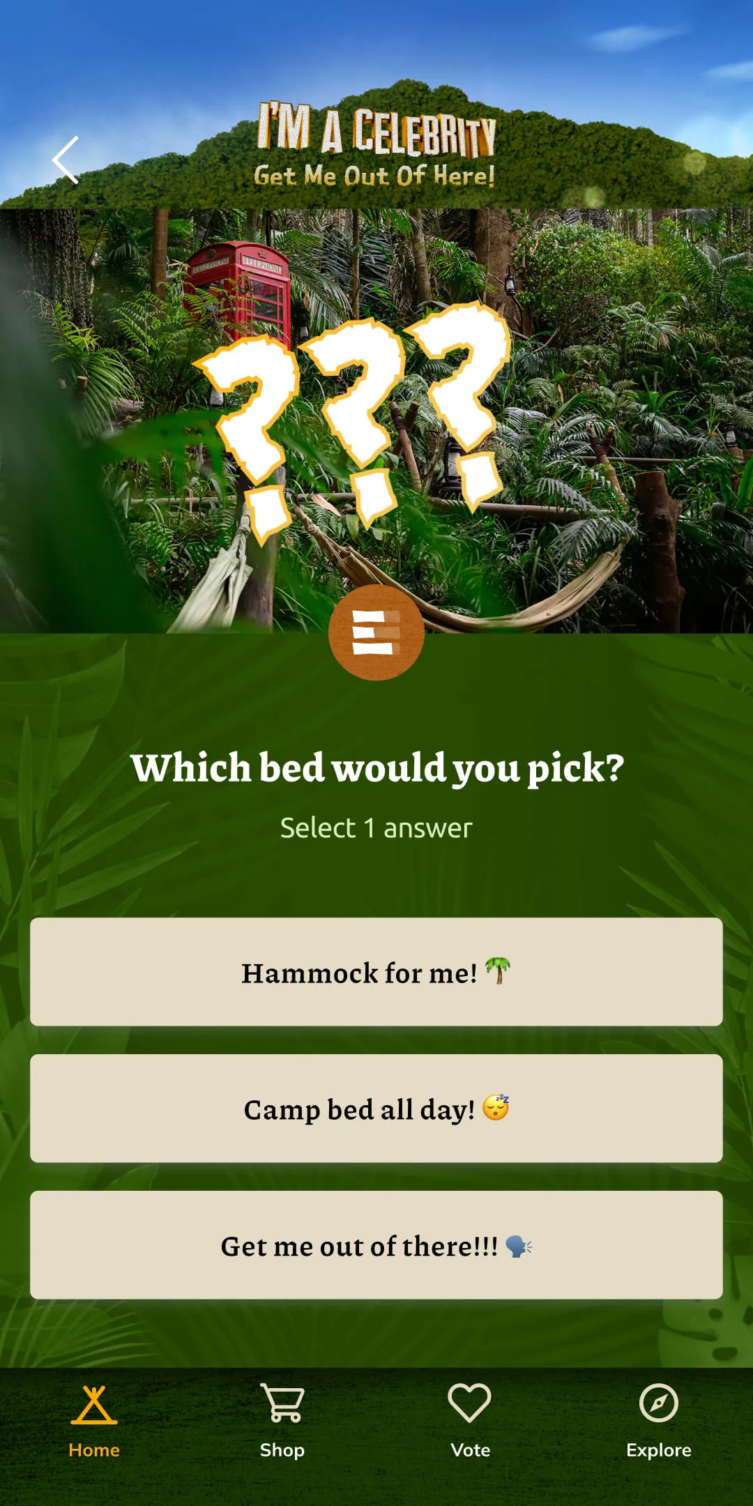 I'm A Celeb Get Me Outta Here!