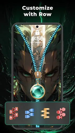 Zipper Lock Screen: Zip Theme