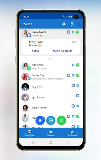 DM Me - All Chats in One App