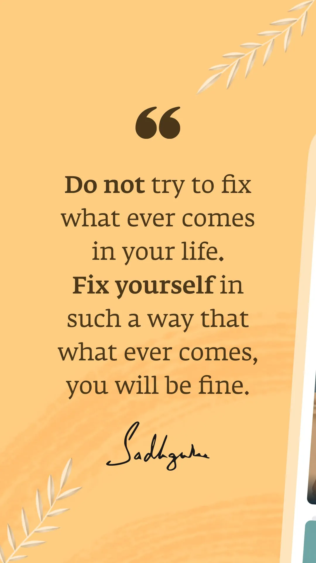 Sadhguru - Yoga & Meditation