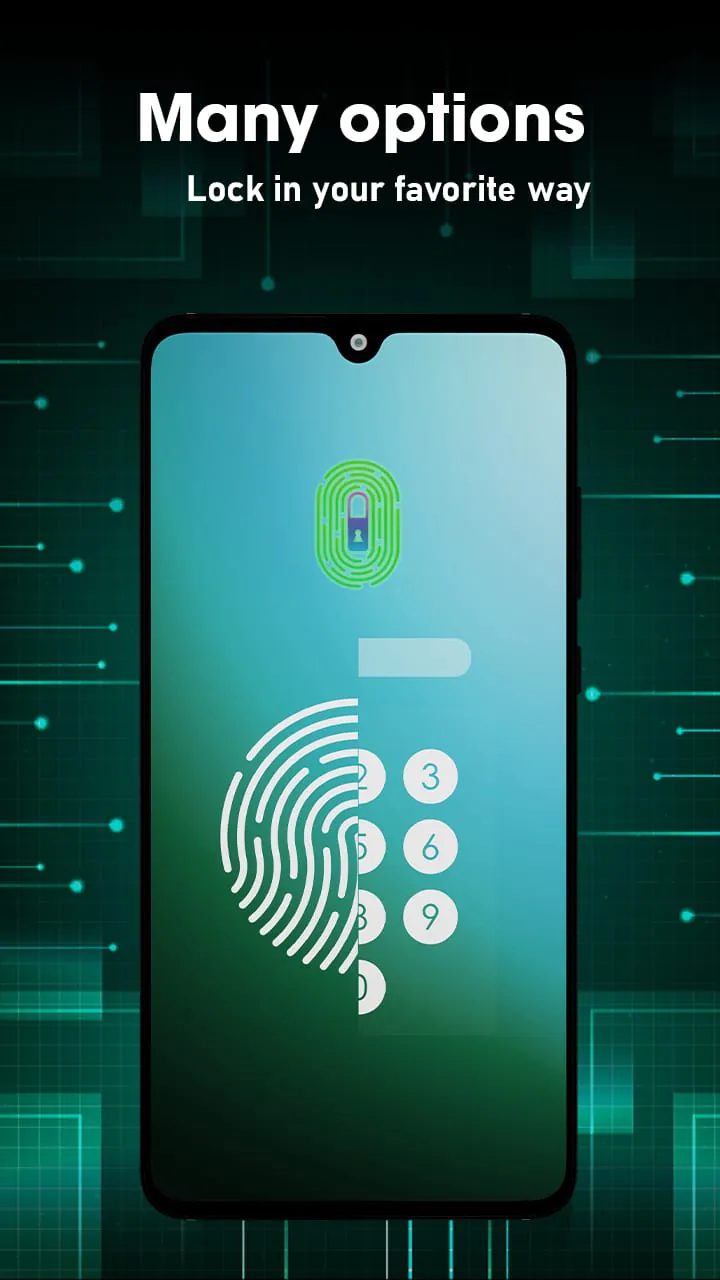 App Lock : Fingerprint & Pin