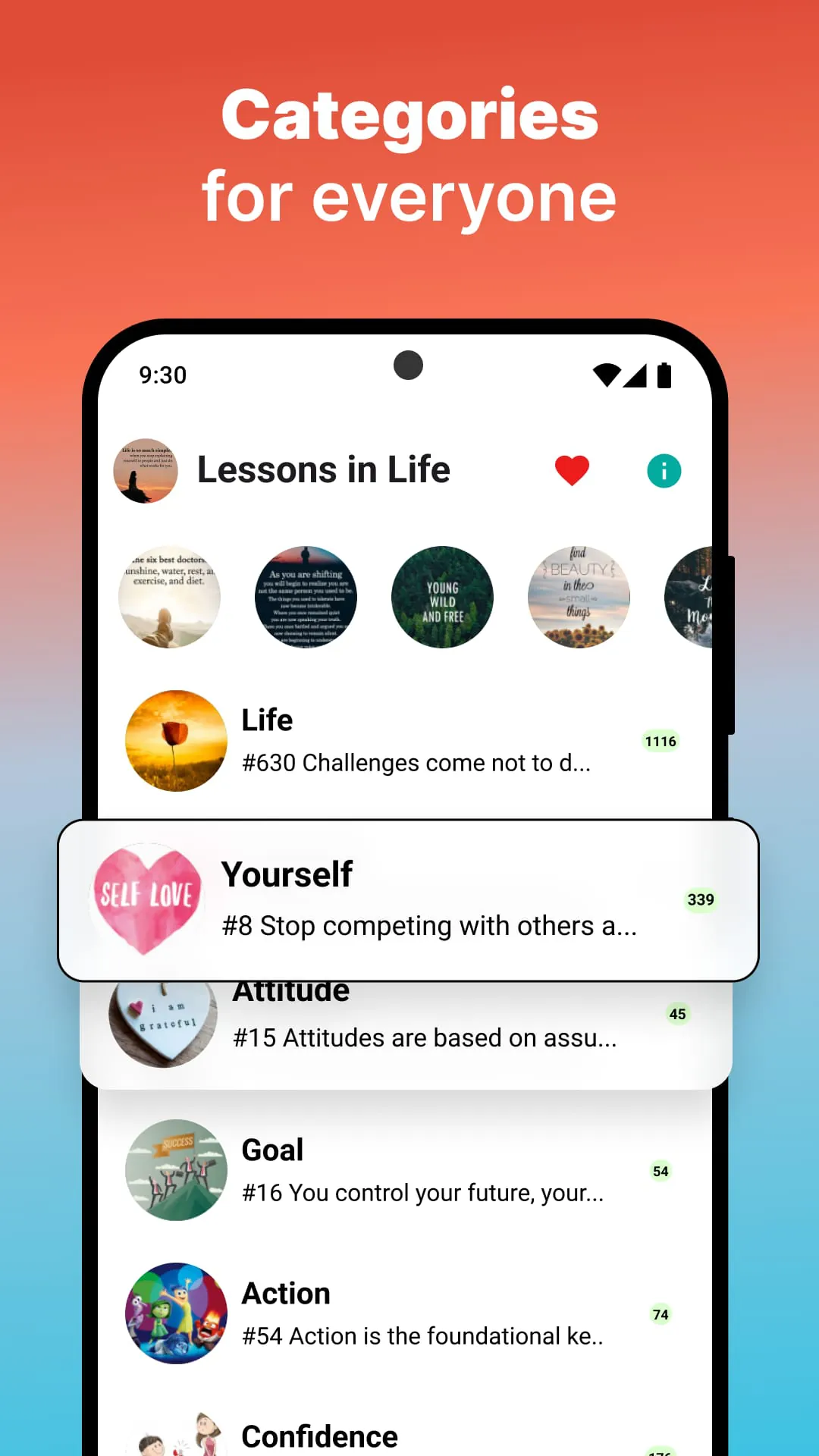 Lessons in Life Quotes