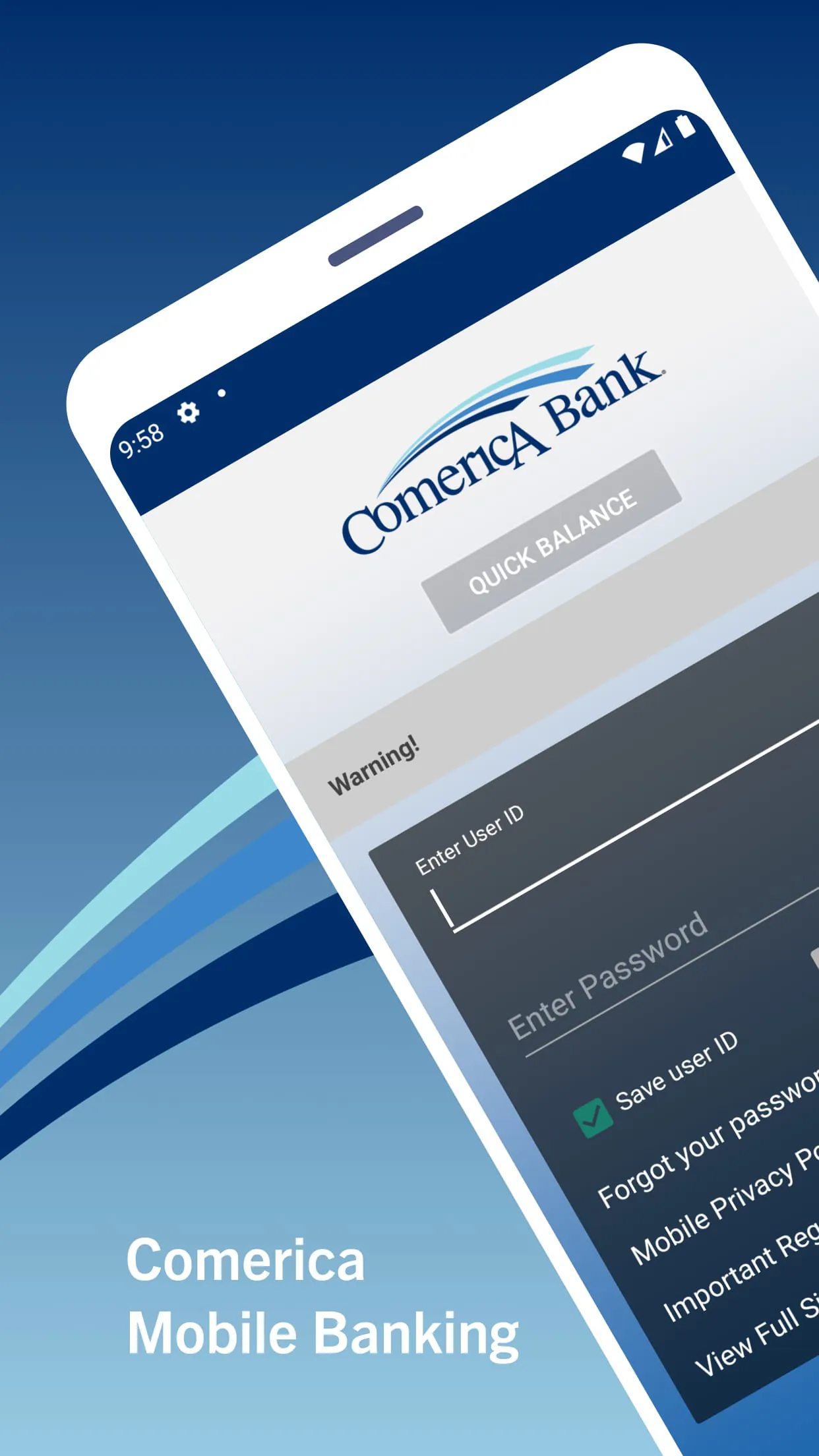 Comerica Mobile Banking®