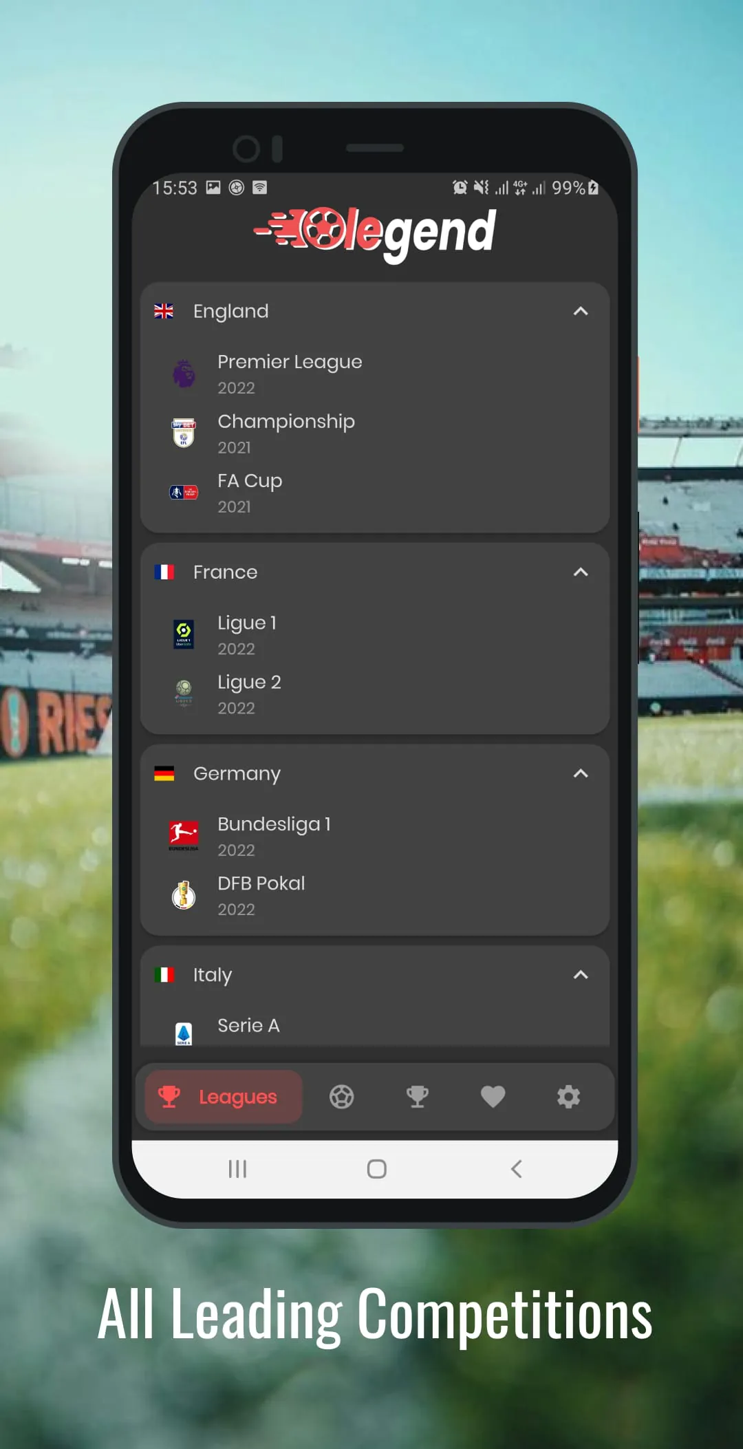 Euro 2024 - Olegend live score