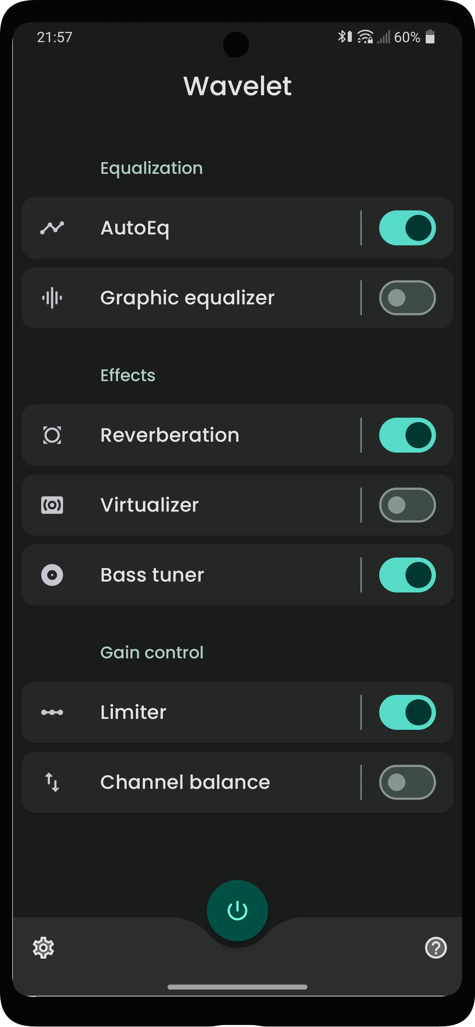 Wavelet: headphone specific EQ