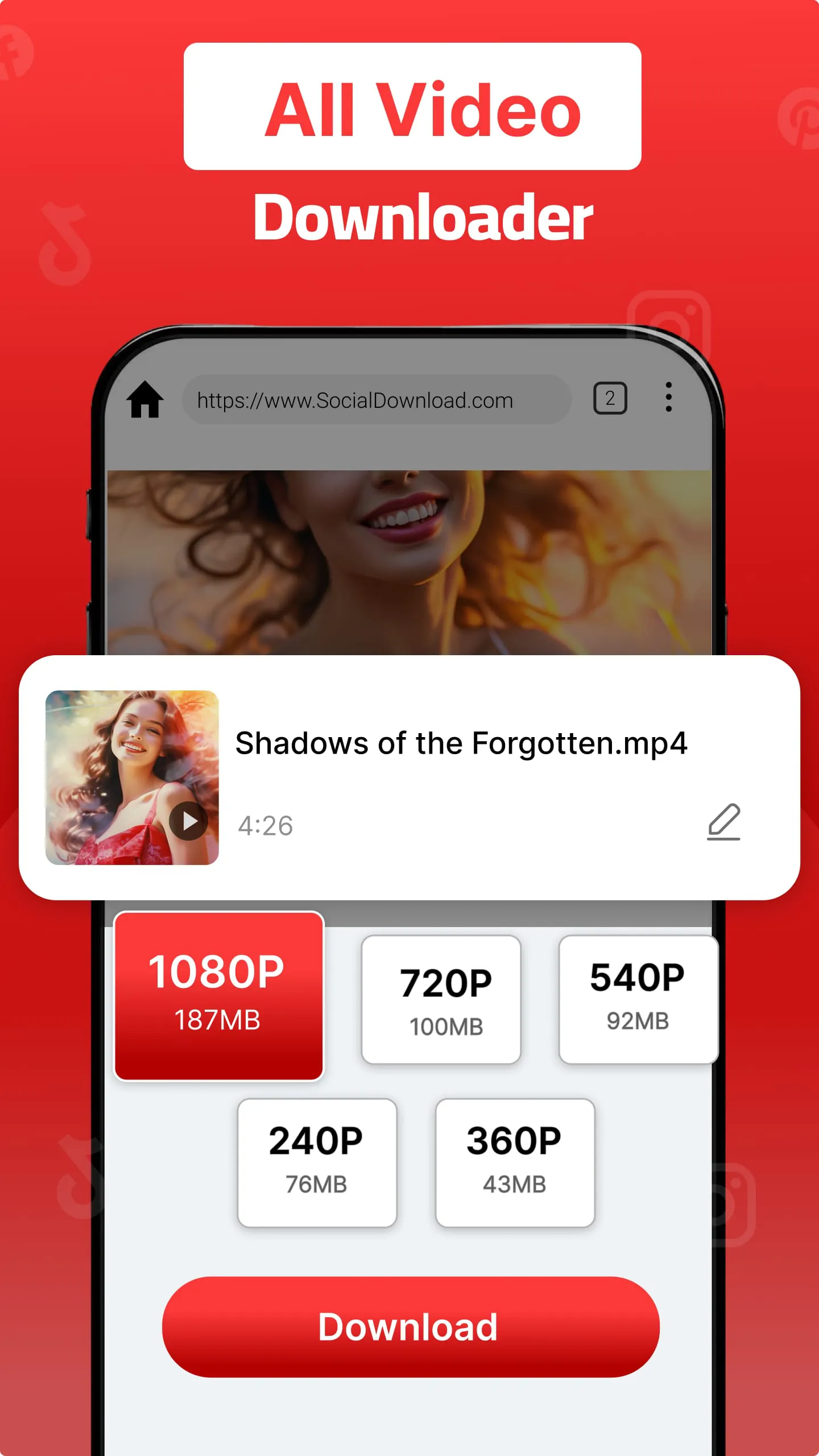 Video Player, Video Downloader