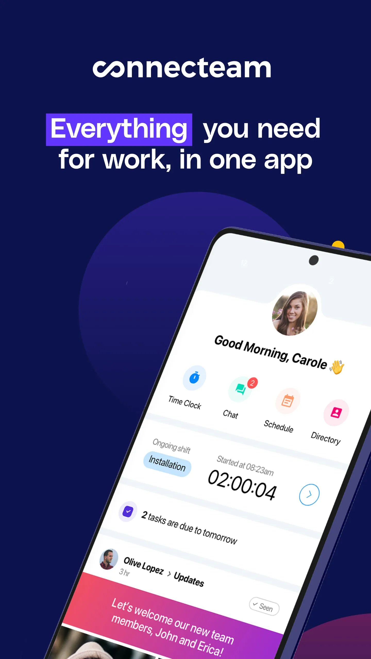 Connecteam Team Management App