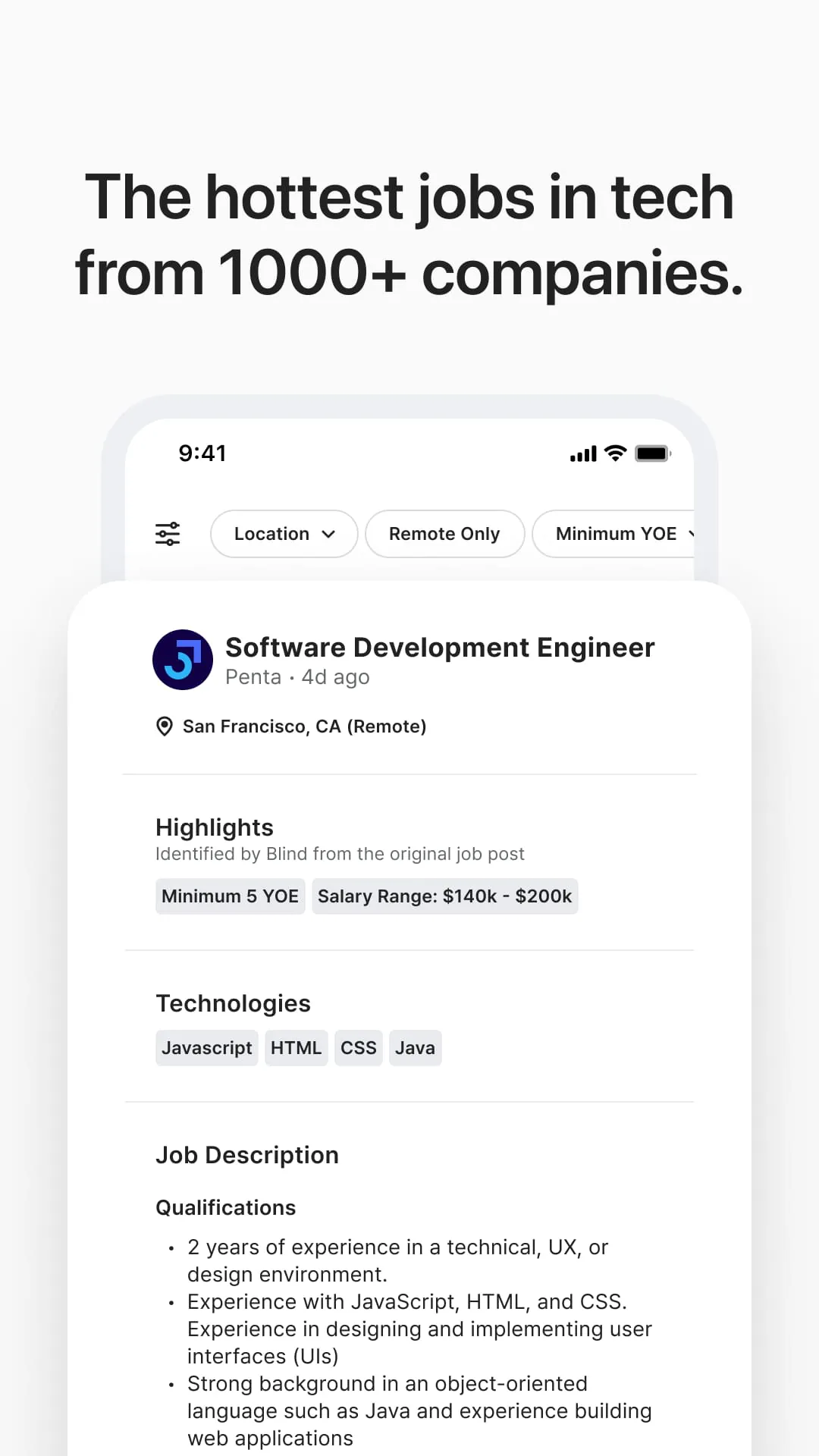 Blind - Professional Community