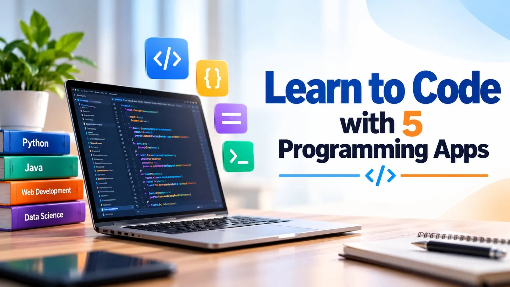 Learn to Code with 5 Programming Apps