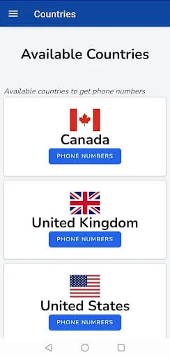 SMS Receive, Temp Phone Number