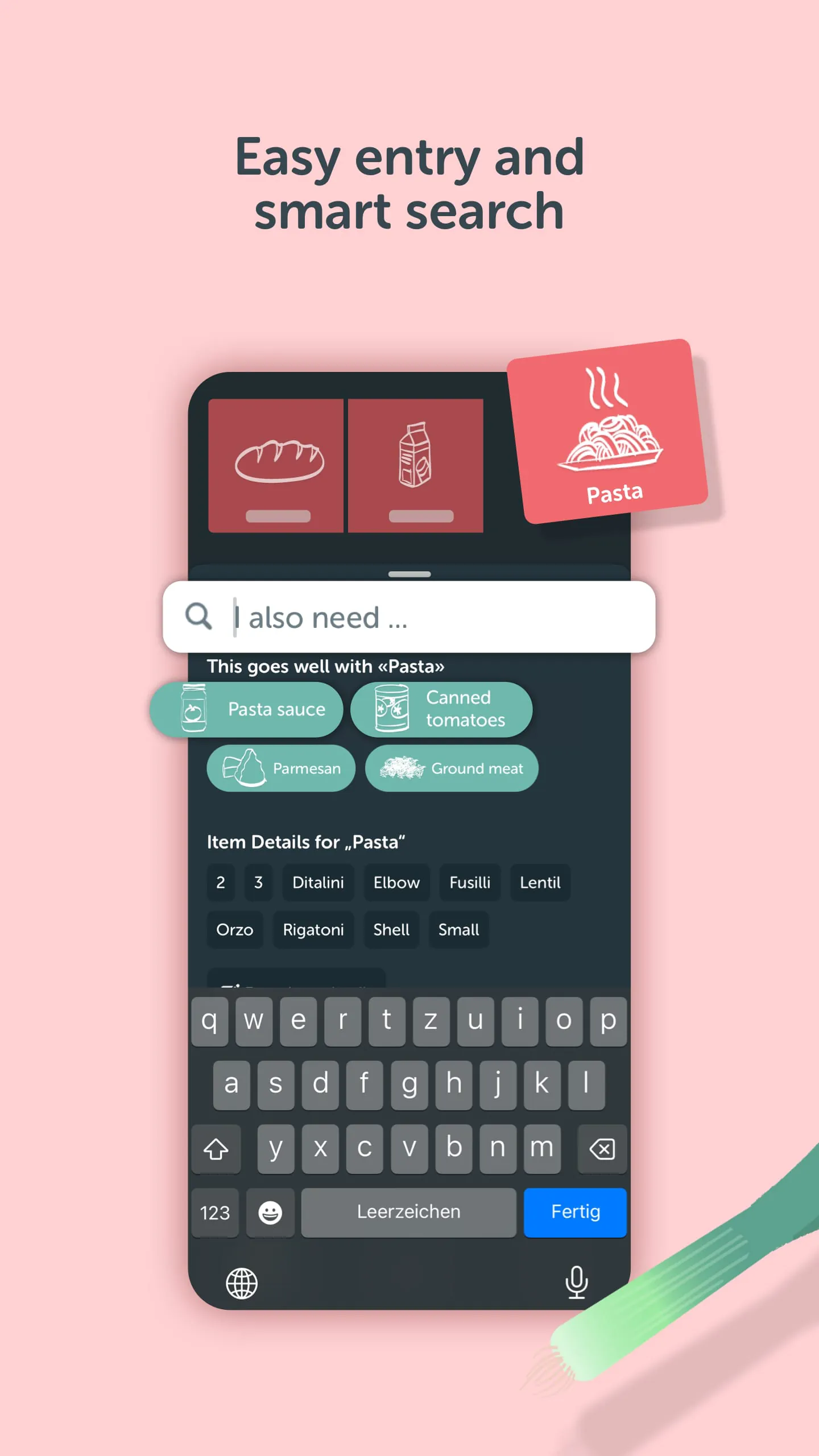 Bring! Grocery Shopping List