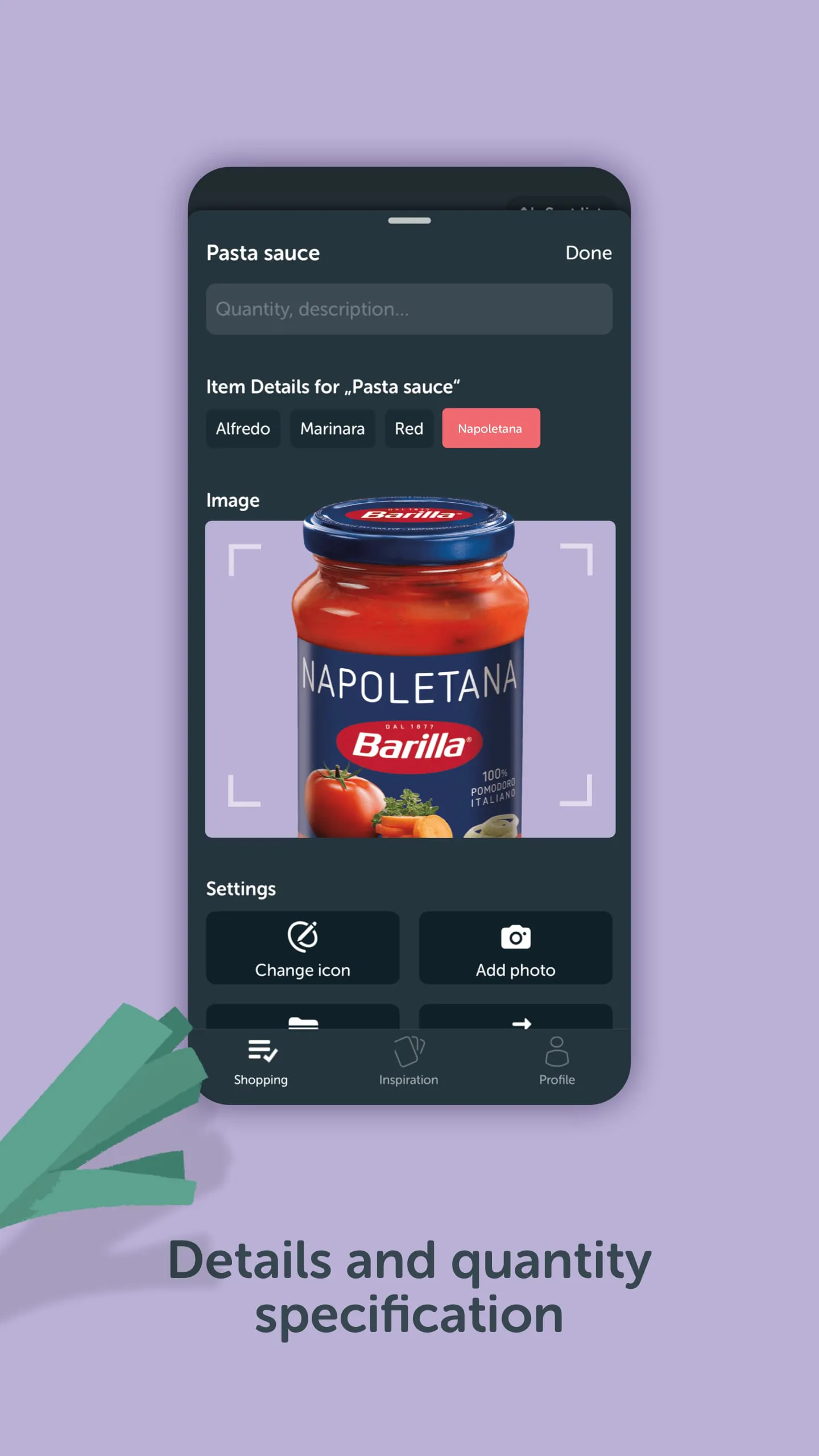 Bring! Grocery Shopping List