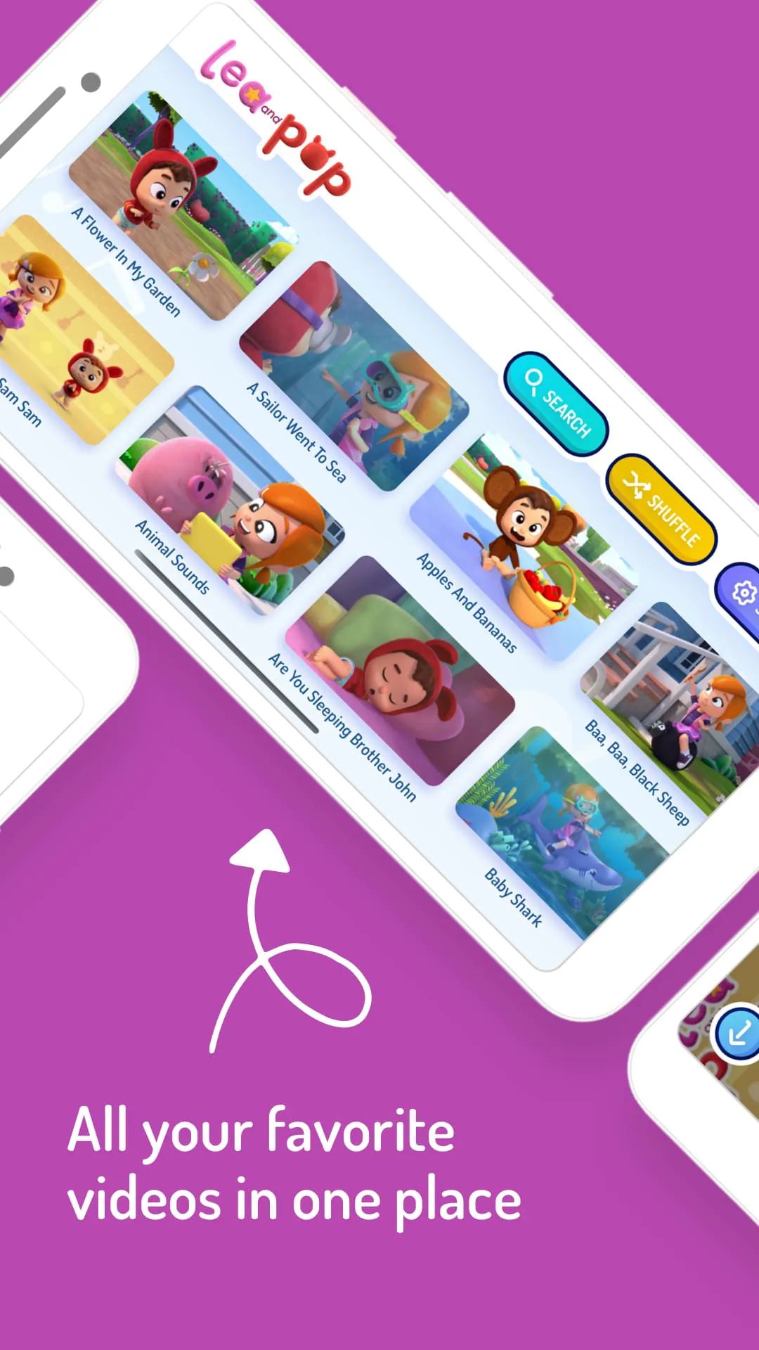 Lea & Pop - Baby songs cartoon