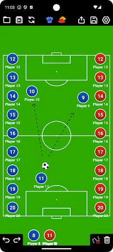 Coach Tactic Board: Soccer