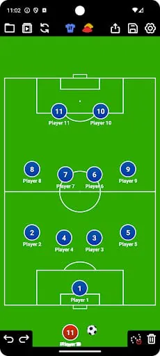 Coach Tactic Board: Soccer